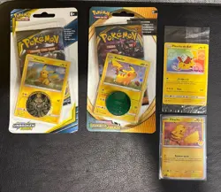 Pikachu Pokemon Card Lot, Promo, Sealed - Image 1