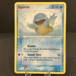 Squirtle 83/112 FireRed & LeafGreen 2004 Vintage Pokemon TCG Card - Image 1