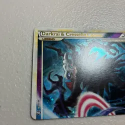 Darkrai & Cresselia Legend Card 99/102 (Top Half) Pokemon - LP - Image 2
