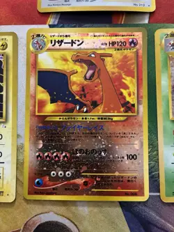 Vintage Pokemon Card Lot WOTC Holo Fire Charizard Scizor - Image 2