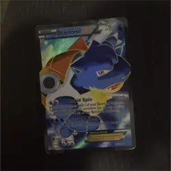 Pokemon Blastoise EX Full Art Ultra Rare Holo Card XY Set 122/122 - Image 1