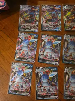 19x Japanese Pokemon TCG Eevee Heroes VMAX RR mixed card lot - Image 2