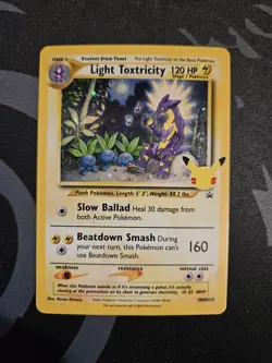 Light Toxtricity SWSH137 SWSH: Sword & Shield Promo Cards Holo LP - Image 1