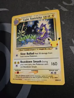 Light Toxtricity SWSH137 SWSH: Sword & Shield Promo Cards Holo LP - Image 3