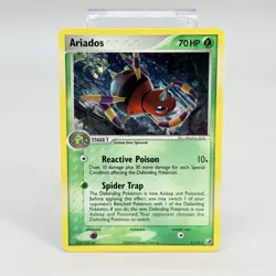 Ariados 2/115 EX Unseen Forces Holo Rare Pokemon Card 2005 Vintage NM - Image 1
