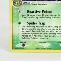 Ariados 2/115 EX Unseen Forces Holo Rare Pokemon Card 2005 Vintage NM - Image 5