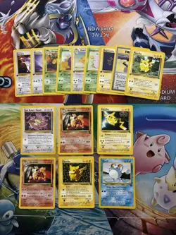 Vintage Pokemon Card Lot WOTC Cards First Edition Promo Fire Arcanine Meowth - Image 1