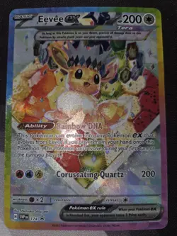 Pokemon TCG Eevee ex 174 SV: Scarlet & Violet Promo Cards Promo NM - Image 1