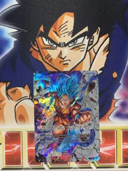 SSGSS Son Goku, Soul Striker Reborn P-211 PR FOIL DBS Card Promo NM/M - Image 1