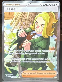 Pokemon Pokemon TCG Hassel 205/167 Sv06: Twilight Masquerade Full Art Holo Card - Image 1