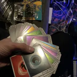 Pokemon TCG Holo Energy Cards, Charizard Coins & Damage Dice Lot FREE PROMO!!! - Image 1