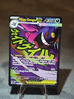 Pokemon Mega Gengar EX ASC 269/217 Holo Rare Mega Evolution EX Card ENGLISH - Image 1