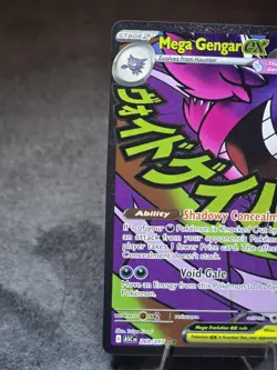 Pokemon Mega Gengar EX ASC 269/217 Holo Rare Mega Evolution EX Card ENGLISH - Image 4
