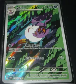 Pokemon Card Lot Arbok 176/162 IR Lunala GX Mega Houndoom EX Heracross EX Holo - Image 2