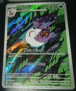 Pokemon Card Lot Arbok 176/162 IR Lunala GX Mega Houndoom EX Heracross EX Holo - Image 3