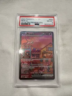 Mew ex 053 Sv: Scarlet & Violet Promo Cards Holo - PSA 8 - Image 1