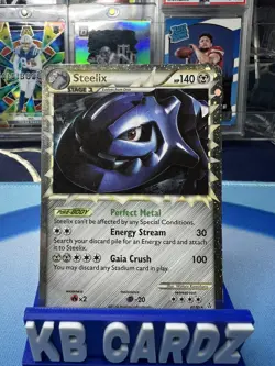 Pokemon Steelix Unleashed 87/95 Rare Holo Stage 1 140 HP Card - Image 1