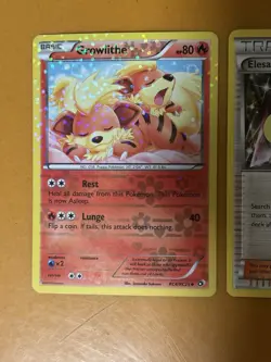 Growlithe RC4/RC25 Legendary Treasures 2013 Radiant Collection NM+Elesa 3 Cards - Image 4