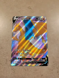 Charizard V SWSH050 -Sword & Shield Promo Card - Full Art - NM/M - Image 1