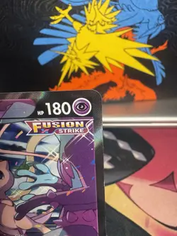Pokemon Mew v Holo Alternative Art Ultra Rare TCG Fusion Strike Card 251/264 - Image 3