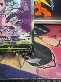 Pokemon Mew v Holo Alternative Art Ultra Rare TCG Fusion Strike Card 251/264 - Image 4
