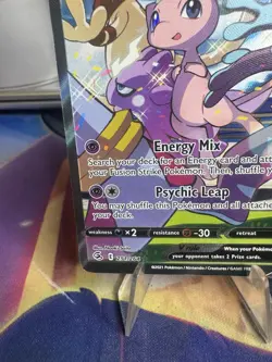 Pokemon Mew v Holo Alternative Art Ultra Rare TCG Fusion Strike Card 251/264 - Image 5