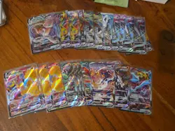 28x Japanese Pokemon TCG VMAX card lot assorted sets - Image 1