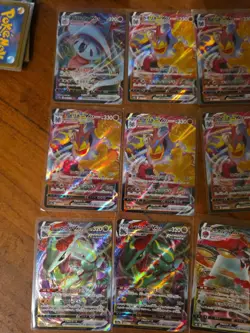 28x Japanese Pokemon TCG VMAX card lot assorted sets - Image 4