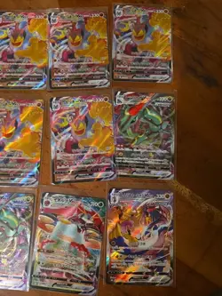 28x Japanese Pokemon TCG VMAX card lot assorted sets - Image 5