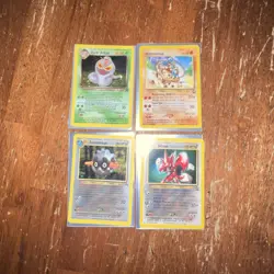 Pokemon TCG Card Lot - 4 Cards, Forretress, Dark Arbok, Hitmontop, Scizor - Image 2