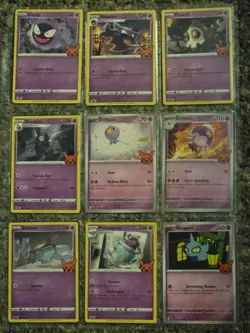 Pokemon Trick Or Trade 2023 Complete 30 Card Set 10x Holos Stamped BOOster NM - Image 1