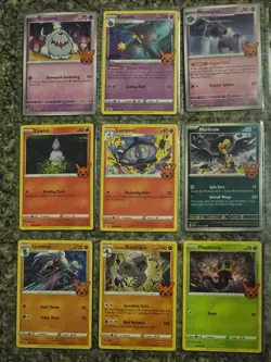 Pokemon Trick Or Trade 2023 Complete 30 Card Set 10x Holos Stamped BOOster NM - Image 2