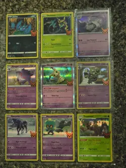 Pokemon Trick Or Trade 2023 Complete 30 Card Set 10x Holos Stamped BOOster NM - Image 3