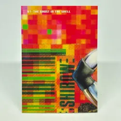 037 Ghost in the Shell SHIROW MASAMUNE illustration Card epoch JAPAN 2001 - Image 1