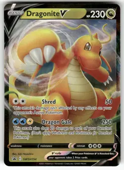 Dragonite V Promo SWSH: Sword & Shield Promo Cards SWSH154 NM - Image 1