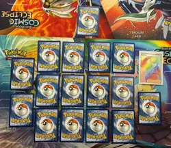Pokemon Card Lot Full Art Alt Art Fire Lana Judge - Image 2