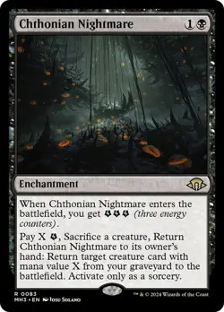 Chthonian Nightmare Modern Horizons 3 NM MTG - Image 1