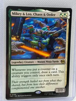 Mikey & Leo, Chaos & Order Teenage Mutant Ninja Turtles Regular 0158 - Image 1