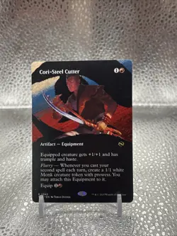 Cori-Steel Cutter (Borderless) Tarkir: Dragonstorm Regular - Image 1