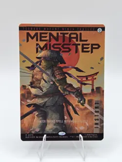 Mental Misstep (2373) Secret Lair Drop Foil Near Mint TMNT - Image 1