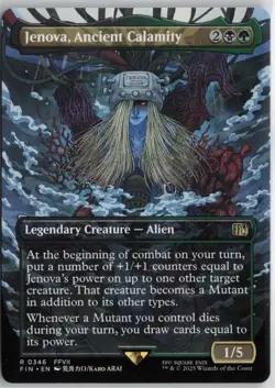 Jenova, Ancient Calamity (Borderless) R FINAL FANTASY 346 NM - Image 1