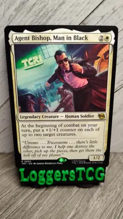 MTG Agent Bishop, Man in Black /TMT 0002 R NM - Image 1