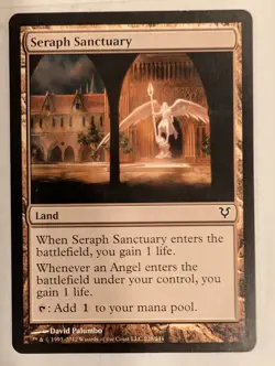 Seraph Sanctuary - Avacyn Restored - Magic the Gathering MTG Nice! - Image 1