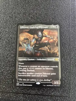 Yahenni, Undying Partisan (Foil Etched) Double Masters 2022 Foil - Image 1