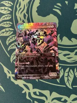 Foot Ninjas Borderless Foil Teenage Mutant Ninja Turtles TMNT TMT MTG Magic - Image 1