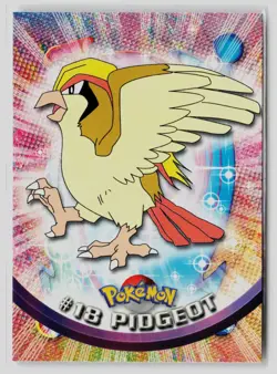 Pokemon 1999 Topps TV Pidgeot #18 - Image 1