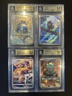 BGS 9.5 Pokemon Card 151 Japanese Ar Art Rare 4Card Set Bulk CHR - Image 1