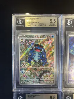 BGS 9.5 Pokemon Card 151 Japanese Ar Art Rare 4Card Set Bulk CHR - Image 2
