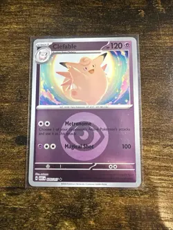 Pokemon TCG | Clefable 075/217 (Love Ball) | Ascended Heroes | Reverse Holo | NM - Image 1