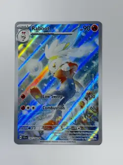 Pokemon Card - Raboot Stellar Crown 147/142 Holo Illustration Rare - Image 1